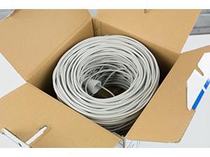VIVO 500 ft Bulk Cat5e Ethernet Cable CABLE-V002 Wire UTP Pull Box Grey VIVO 500 ft Bulk Cat5e Ethernet Cable CABLE-V002 Wire UTP Pull Box Grey