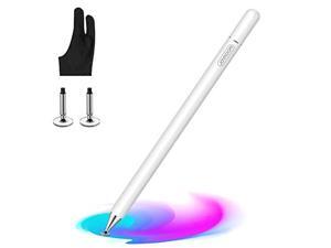 joyroom iPad Pencil with Palm Rejection Glove, Capacitive Stylus Pen for Kid Student Drawing&Writing, Universal for iPad Pro/iPad 8th/7th/6th Generation/Mini/Air/iPhone/Android/Samsung/Surface(White) joyroom iPad Pencil with Palm Rejection Glove, Capacitive Stylus Pen for Kid Student Drawing&Writing, Universal for iPad Pro/iPad 8th/7th/6th Generation/Mini/Air/iPhone/Android/Samsung/Surface(White)