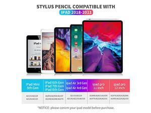 Stylus Pen for ipad,with Palm Rejection,Tilt,Magnetic Function, Active Pencil Compatible with (2018-2021) Apple iPad Pro (11/12.9 Inch) iPad 6th/7th /8th Gen,iPad Mini 5th Gen,iPad Air 3rd/4rd Gen Stylus Pen for ipad,with Palm Rejection,Tilt,Magnetic Function, Active Pencil Compatible with (2018-2021) Apple iPad Pro (11/12.9 Inch) iPad 6th/7th /8th Gen,iPad Mini 5th Gen,iPad Air 3rd/4rd Gen