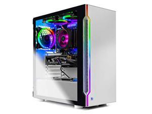 SkyTech Archangel 3.0 Gaming Computer PC Desktop - Ryzen 5 3600 6-Core 3.6GHz, RTX 2060 6G, 1TB SSD, 16GB DDR4 3000, RGB Fans, AC WiFi, Windows 10 Home 64-bit, White SkyTech Archangel 3.0 Gaming Computer PC Desktop - Ryzen 5 3600 6-Core 3.6GHz, RTX 2060 6G, 1TB SSD, 16GB DDR4 3000, RGB Fans, AC WiFi, Windows 10 Home 64-bit, White