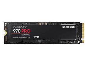 SAMSUNG 970 PRO SSD 1TB - M.2 NVMe Interface Internal Solid State Drive with V-NAND Technology (MZ-V7P1T0BW) Black/Red