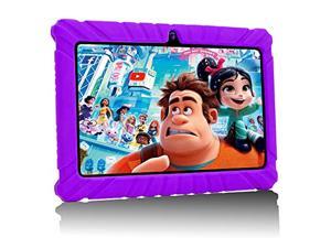 Contixo Kids Tablet V8, 7-inch HD, ages 3-7, Toddler Tablet with Camera, Parental Control - Android 10, 16GB, WiFi, Learning Tablet for Children with Teacher's Approved Apps and Kid-Proof Case, Purple