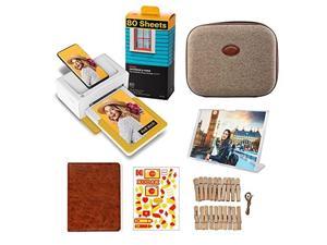 Kodak Dock Plus 4x6 Instant Photo Printer Accessory Gift Bundle ?€? Bluetooth Portable Photo Printer Full Color Printing ?€? Mobile App Compatible with iOS and Android ?€? Convenient and Practical