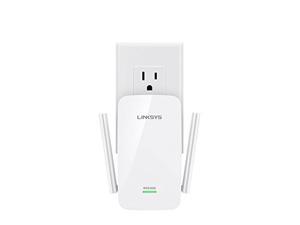 Linksys WiFi Extender, WiFi 5 Range Booster, Dual-Band Booster, 1,000 Sq. ft Coverage, Speeds up to (AC750) 750Mbps - RE6300