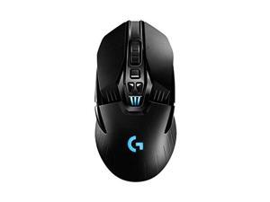 Logitech G903 LIGHTSPEED Wireless Gaming Mouse W/ Hero 25K Sensor, PowerPlay Compatible, 140+ Hour with Rechargeable Battery and Lightsync RGB, Ambidextrous, 107G+10G optional, 25,600 DPI (Renewed)