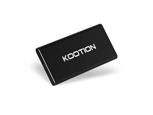 KOOTION External SSD 250GB Portable SSD High-Speed Solid State Drive, Read up to 500MB/s & Write up to 450MB/s