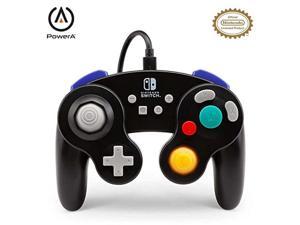 PowerA Wired Controller for Nintendo Switch: GameCube Style - Black