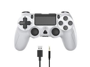 Game Controller for PS4, YCCSKY 1000mAh Wireless Controller for PS4/ PS4 Slim/ PS4 Pro Console with Share Button/Ergonomic Design/Vbt Function (White)