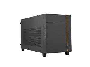 SilverStone Technology SUGO 14, SG14, Black, Mini-ITX Cube Chassis, Supports 3 Slot Full Length GPUs / ATX PSU / 240mm AIO, 4 Removable Panels, SST-SG14B