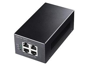 PoE Repeater / PoE Amplifier / PoE Booster Cudy 2 Channel Gigabit Outdoor PoE Extender，2 Output PoE Ports Wall-Mount Comply with 802.3bt / 802.3at / 802.3af 10/100/1000Mbps IP67 Waterproof