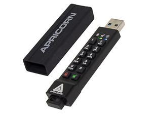 Apricorn 64GB Aegis Secure Key 3Z 256-bit AES XTS Hardware Encrypted FIPS 140-2 Level 3 Validated Secure USB 3.0 Flash Drive (ASK3Z-64GB)
