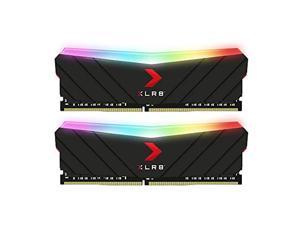 PNY XLR8 Gaming 32GB (2x16GB) DDR4 DRAM 3200MHz (PC4-25600) CL16 1.35V RGB Dual Channel Desktop (DIMM) Memory - MD32GK2D4320016XRGB