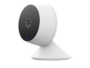 Feit Electric CAM1/WIFI 1080p HD Indoor WiFi Smart Home Security Camera with Night Vision, 2-Way Audio, Works with Alexa & The Google Assistant, White