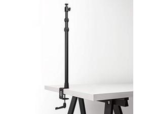 Elgato Master Mount L, Extendable Up to 125 CM/ 49 Inches, Center Ball Head, 1/4" Screw, Padded Desk Clamp, Compatible with All Elgato Master Mount Accessories