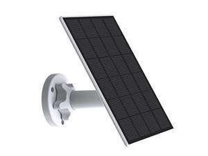 Solar Panel for Security Camera Outdoor DQ201/GX1S/GX2S/GX3S/CG1, K&F Concept Waterproof Solar Panel with 10ft Charging Cable ( No Camera), 5V Micro USB Port