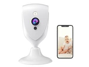 Pet Dog Camera with Phone App 1080P HD Baby Monitor Camera with Two Way Audio Vacos Cameras for Home Security Indoor Motion Detection/ Privacy Mode Work with Alexa and Google Assistant 