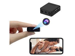 Chihod WiFi Mini Security Camera, 1080p Smart Indoor Camera, Nanny Cam with Night Vision, Baby Monitor Motion Detection, Phone App, Pet Camera