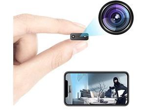 Mini WiFi Spy Camera , Smallest Hidden Cam Audio and Video Recording Live Feed, Home Security Nanny Camera/ Night Vision/ Motion Activated Alarm(2022 Upgraded Phone APP)