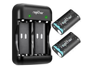 Rapthor 2800mAh Xbox One Rechargeable Battery Pack 2.4V Ni-MH Low Self Discharge for Xbox One/Xbox One S/Xbox One X/Xbox One Elite/Xbox Series S/X,Controller Batteries Pack with Charger 