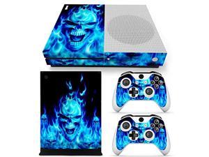 Vanknight Xbox One X Console Remote Controllers Skin Set Vinyl Skin Decals Sticker Cover for Xbox One X Console XB1 X 