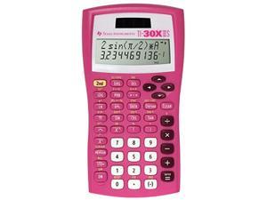 Texas Instruments TI-30X IIS Scientific Calculator - Pretty Pink