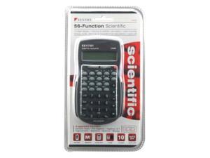 Sentry 56-Function Scientific Calculator, Black (CA656) by Sentry Industries Inc.