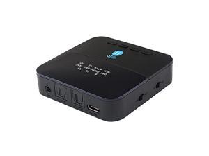 ORIVISION Bluetooth Transmitter Receiver for TV to Wireless Headphone/Speaker APTX Low Latency Home Stereo System 2-in-1 Bluetooth Adapter for AUX/RCA/Optical/Coaxial Audio Input