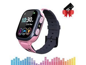 Kids Smart Watch Phone-Smartwatch for Kids with Clock Music MP3 Player Video Recorder Camera Games SOS Calculator Alarm (Build-in 4GB SD Card) HD Touchscreen for Age 4-12 Boys Girls Gifts