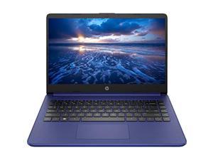 2022 HP Premium 14-inch HD Thin and Light Laptop, Intel Dual-Core Processor, 8GB RAM, 64GB Storage, Long Battery Life, Webcam, Bluetooth, HDMI, Wi-Fi, Indigo Blue, Windows 10 + 1 Year Microsoft 365