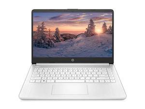 2022 HP Premium 14-inch HD Thin and Light Laptop, Intel Dual-Core Processor, 16GB RAM, 64GB Storage, Long Battery Life, Webcam, Bluetooth, HDMI, Wi-Fi, White, Windows 11 + 1 Year Microsoft 365