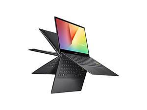 ASUS VivoBook Flip 14 Thin and Light 2in1 Laptop 14 FHD Touch 11th Gen Intel Core i31115G4 4GB RAM 128GB SSD Thunderbolt 4 Fingerprint Windows 10 Home in S Mode Indie Black TP470EAAS34T
