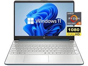 HP Newest 156 FHD Laptop 6core AMD Ryzen 5 5500U Processor 16GB RAM 512GB SSD Bluetooth HDMI Webcam Windows 11 Home Spruce Blue