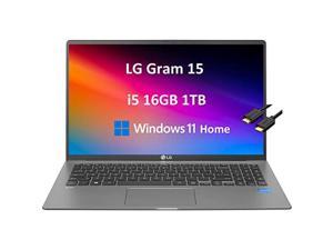 2022 LG Gram 15 15Z95N Ultra Lightweight 156 FHD Intel i51135G7 Beat i71065G7 16GB RAM 1TB SSD UHD Graphics Military Grade Business Laptop 21hr Battery Backlit KB Webcam Windows 11 Home