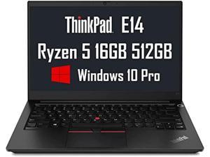 Lenovo ThinkPad E14 Gen 3 14 FHD 16GB RAM 512GB PCIe SSD AMD 6Core Ryzen 5 5500U Beat i71165G7 1080p AntiGlare Business Laptop TypeC DP and Charge Webcam Win 10  11 Pro  2022