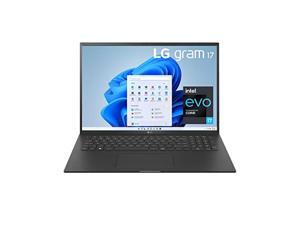 LG Gram 17Z95P Laptop 17" Ultra-Lightweight, IPS, (2560 x 1600), Intel Evo 11th gen CORE i7 , 16GB RAM, 2TB SSD, Windows 11 Home, 80Wh Battery, Alexa Built-in, 2X USB-C, HDMI, USB-A - Black