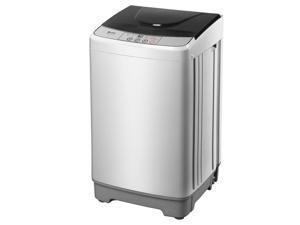 ZOKOP Full-Automatic Washing Machine Portable Compact Laundry Washer Spin with Drain Pump,10 programs 8 Water Level Selections with LED Display 13.3 Lbs Capacity, Gray ZOKOP Full-Automatic Washing Machine Portable Compact Laundry Washer Spin with Drain Pump,10 programs 8 Water Level Selections with LED Display 13.3 Lbs Capacity, Gray
