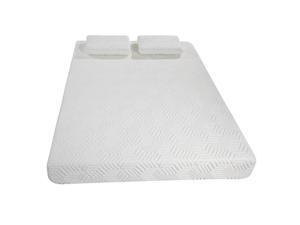 10“Three Layers Cool Medium High Softness Cotton Mattress with 2 Pillows (Queen Size) White 10“Three Layers Cool Medium High Softness Cotton Mattress with 2 Pillows (Queen Size) White