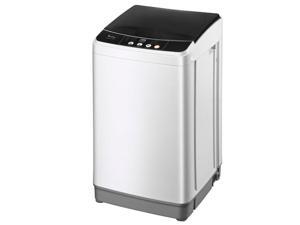 ZOKOP Full-Automatic Washing Machine Portable Compact Laundry Washer Spin with Drain Pump,10 programs 8 Water Level Selections with LED Display 10 Lbs Capacity, Gray ZOKOP Full-Automatic Washing Machine Portable Compact Laundry Washer Spin with Drain Pump,10 programs 8 Water Level Selections with LED Display 10 Lbs Capacity, Gray