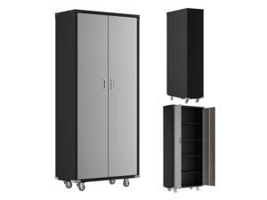 182*82*41cm Metal Storage Cabinet Steel Utility Cabinets for Garage, Office, Classroom, Kitchen Pantry 182*82*41cm Metal Storage Cabinet Steel Utility Cabinets for Garage, Office, Classroom, Kitchen Pantry