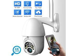 1080P HD 360-degree Outdoor Camera WiFi for Home Security Surveillance, Floodlight, Night Vision, Motion Detection, Waterproof 1080P HD 360-degree Outdoor Camera WiFi for Home Security Surveillance, Floodlight, Night Vision, Motion Detection, Waterproof