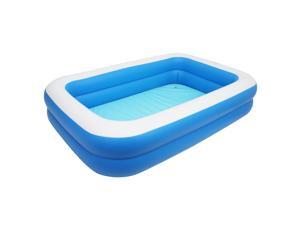 Greatlizard Family Inflatable Swimming Pool, 120" x 72" x 22"Full-Sized Inflatable Lounge Pool for Baby, Kids, Adult, Infant, Toddlers for Ages 3+,Outdoor, Garden, Backyard, Summer Water Party Greatlizard Family Inflatable Swimming Pool, 120" x 72" x 22"Full-Sized Inflatable Lounge Pool for Baby, Kids, Adult, Infant, Toddlers for Ages 3+,Outdoor, Garden, Backyard, Summer Water Party