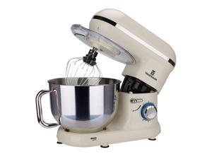 5.8QT 6 Speed Control Electric Stand Mixer with Stainless Steel Mixing Bowl Food Mixer (Black) 5.8QT 6 Speed Control Electric Stand Mixer with Stainless Steel Mixing Bowl Food Mixer (Black)
