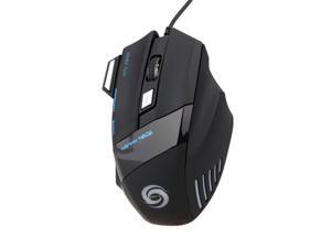A868 Gaming Mouse with Color Changing Light 5500DPI Black