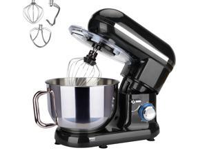 5.8QT 6 Speed Control Electric Stand Mixer with Stainless Steel Mixing Bowl Food Mixer 5.8QT 6 Speed Control Electric Stand Mixer with Stainless Steel Mixing Bowl Food Mixer