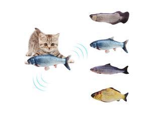 30CM Cat Toy Simulation Fish Toy Cat Mint USB Charging 30CM Cat Toy Simulation Fish Toy Cat Mint USB Charging