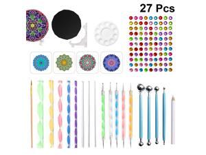 1 Set Mandala Dotting Tools DIY Painting Stencil Template Dotting Tools Educational Plaything Handmade DIY Supplies for Kids Adult 1 Set Mandala Dotting Tools DIY Painting Stencil Template Dotting Tools Educational Plaything Handmade DIY Supplies for Kids Adult