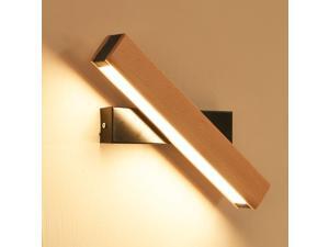 31cm Nordic Modern Minimalist Bedside Wall Lamp Rotatable LED Bedroom Creative Lighting Wall Lamp Warm Aisle Lamps -Warm Light (Black) 31cm Nordic Modern Minimalist Bedside Wall Lamp Rotatable LED Bedroom Creative Lighting Wall Lamp Warm Aisle Lamps -Warm Light (Black)
