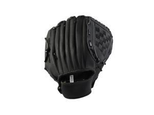 10.5-inch Softball Thicken Baseball Hand Glove for Outdoor Team Sports (Black S) 10.5-inch Softball Thicken Baseball Hand Glove for Outdoor Team Sports (Black S)