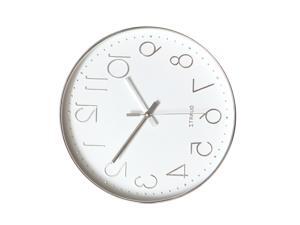 Plastic Living Room Digital Clock Decorative Home Quartz Clock Modern Wall Clock Fashion Hanging Timer (Grey Frame White Background Without battery) Plastic Living Room Digital Clock Decorative Home Quartz Clock Modern Wall Clock Fashion Hanging Timer (Grey Frame White Background Without battery)
