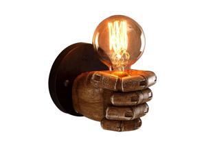 Retro Right Hand Fist Resin Wall Lamp Loft Industrial Wind Decoration Antique Wall Lamp E27 Screw Interface Retro Right Hand Fist Resin Wall Lamp Loft Industrial Wind Decoration Antique Wall Lamp E27 Screw Interface